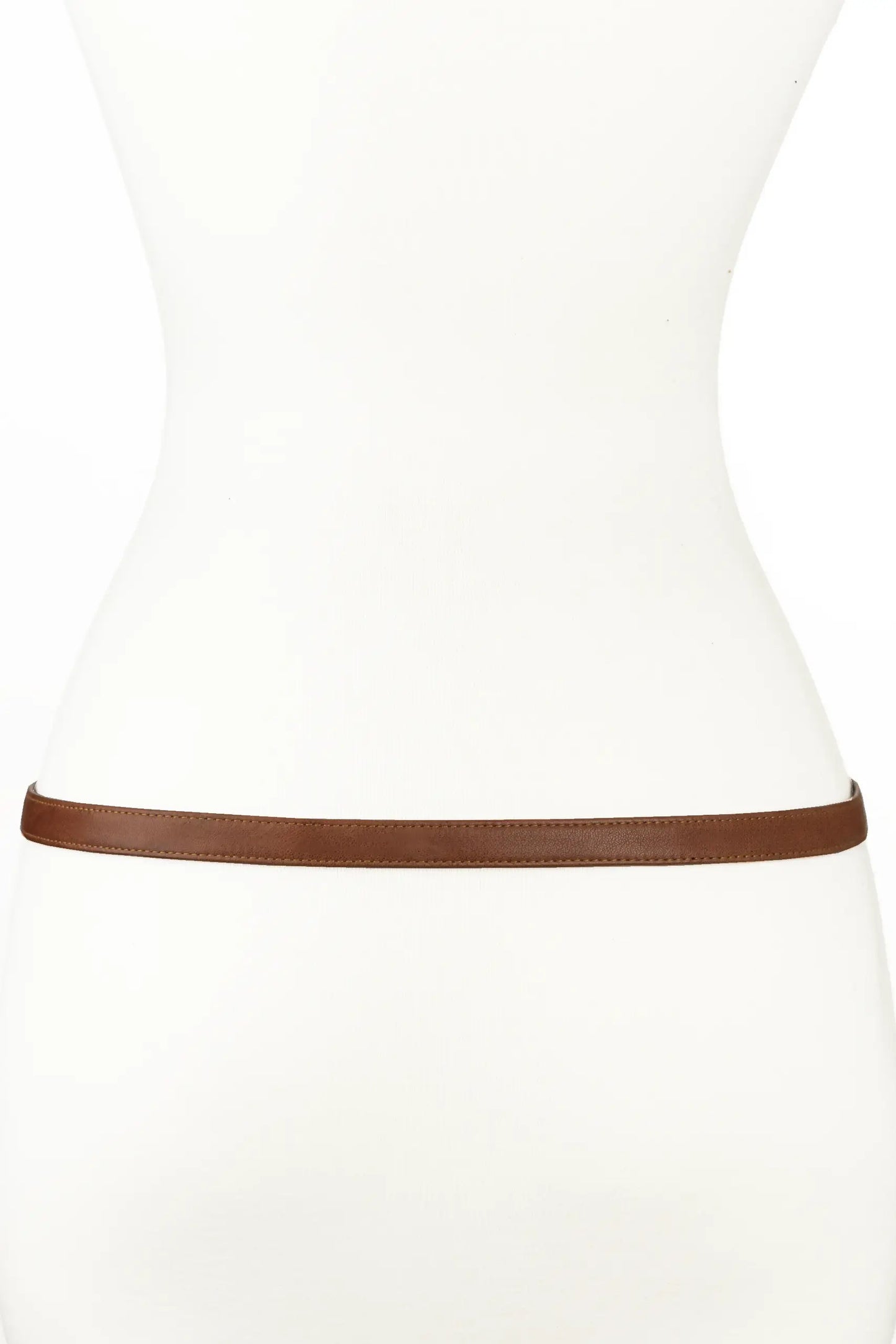 Lauren Leaf Buckle Leather Belt