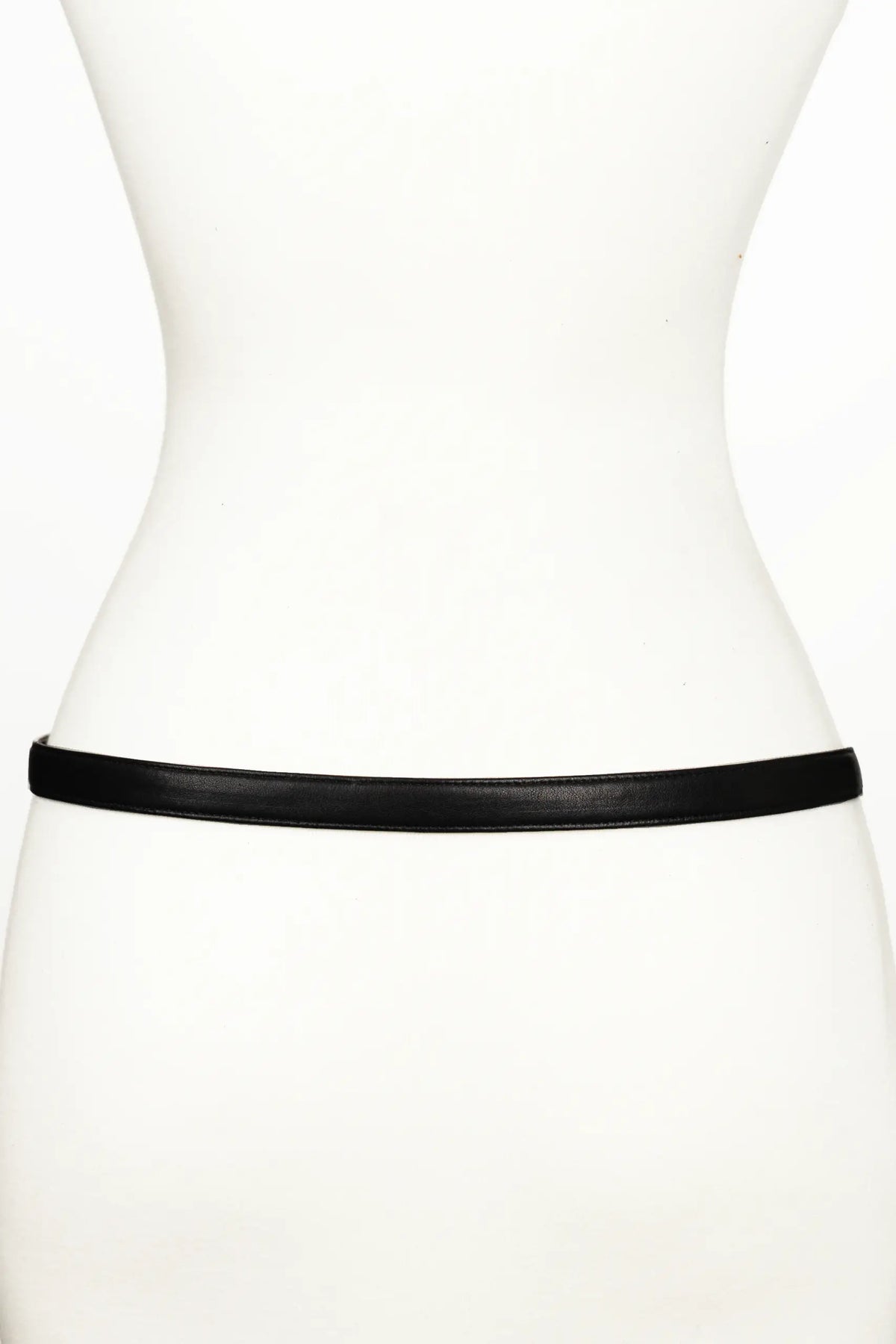 Lauren Leaf Buckle Leather Belt