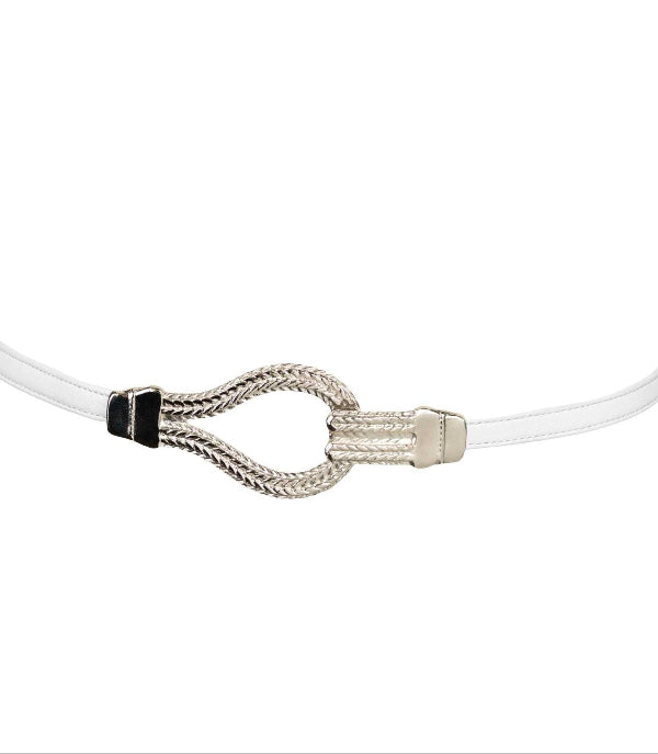 Marine Knot Buckle LeatherBelt