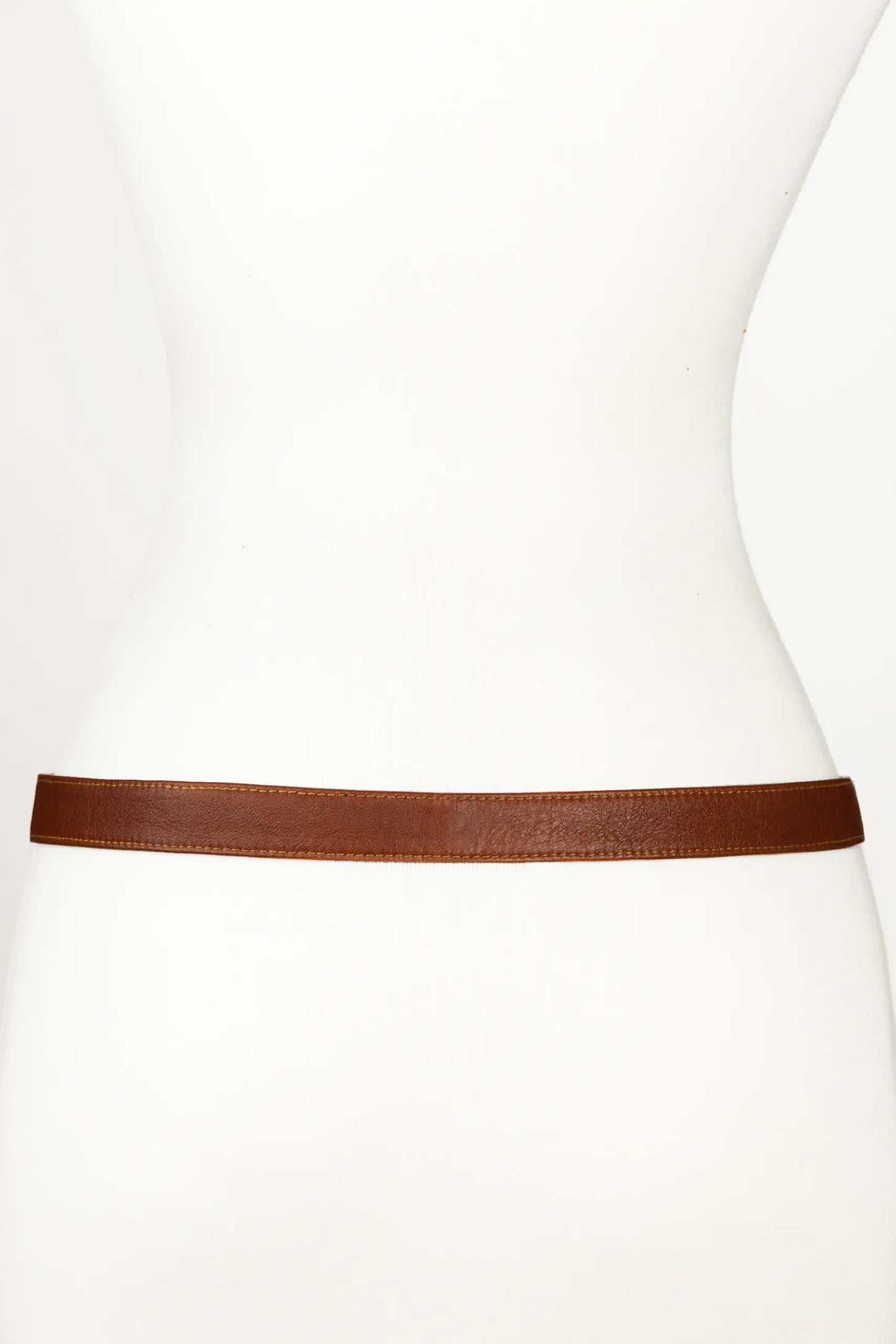 Torchon Rope Buckle Leather Belt
