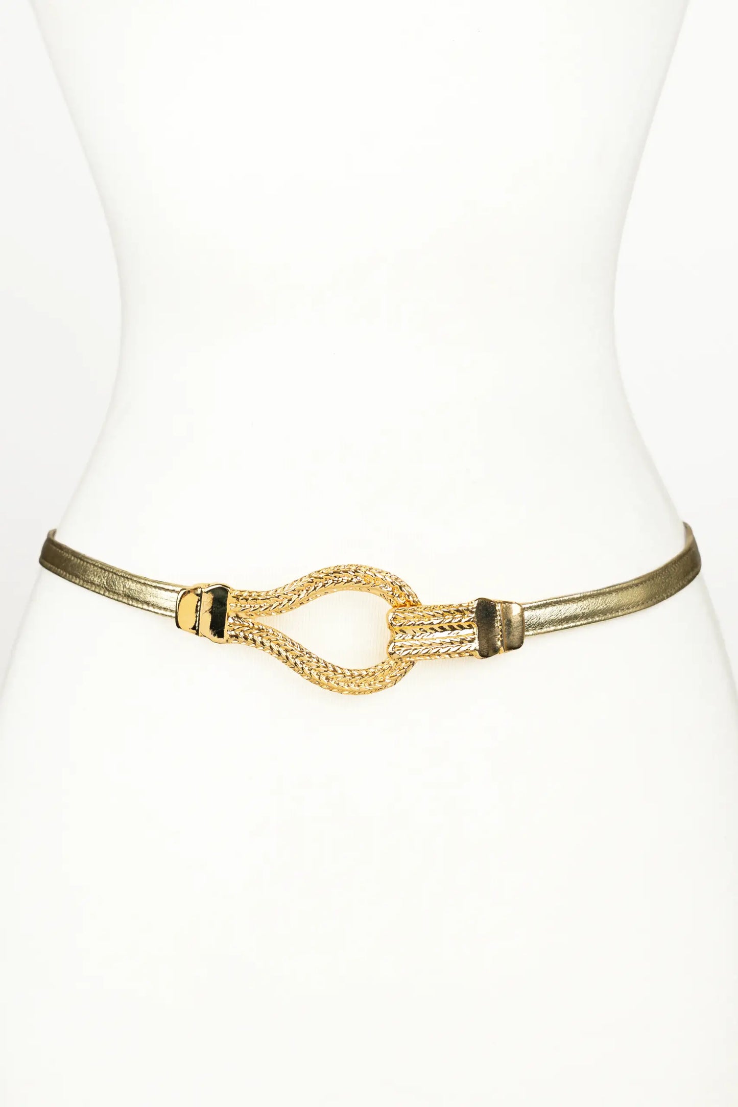 Marine Knot Buckle LeatherBelt