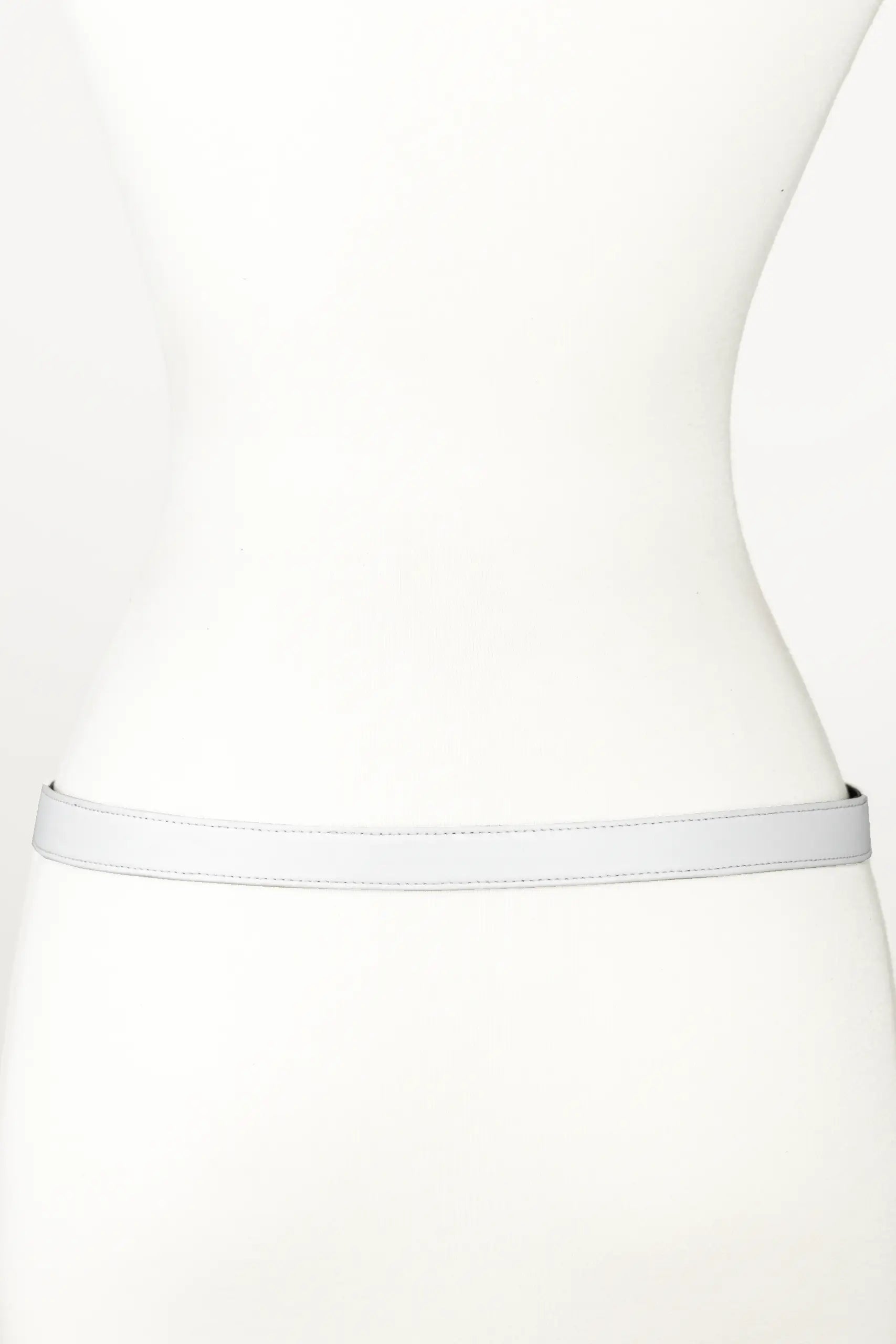 Gold Knot Buckle leather Belt