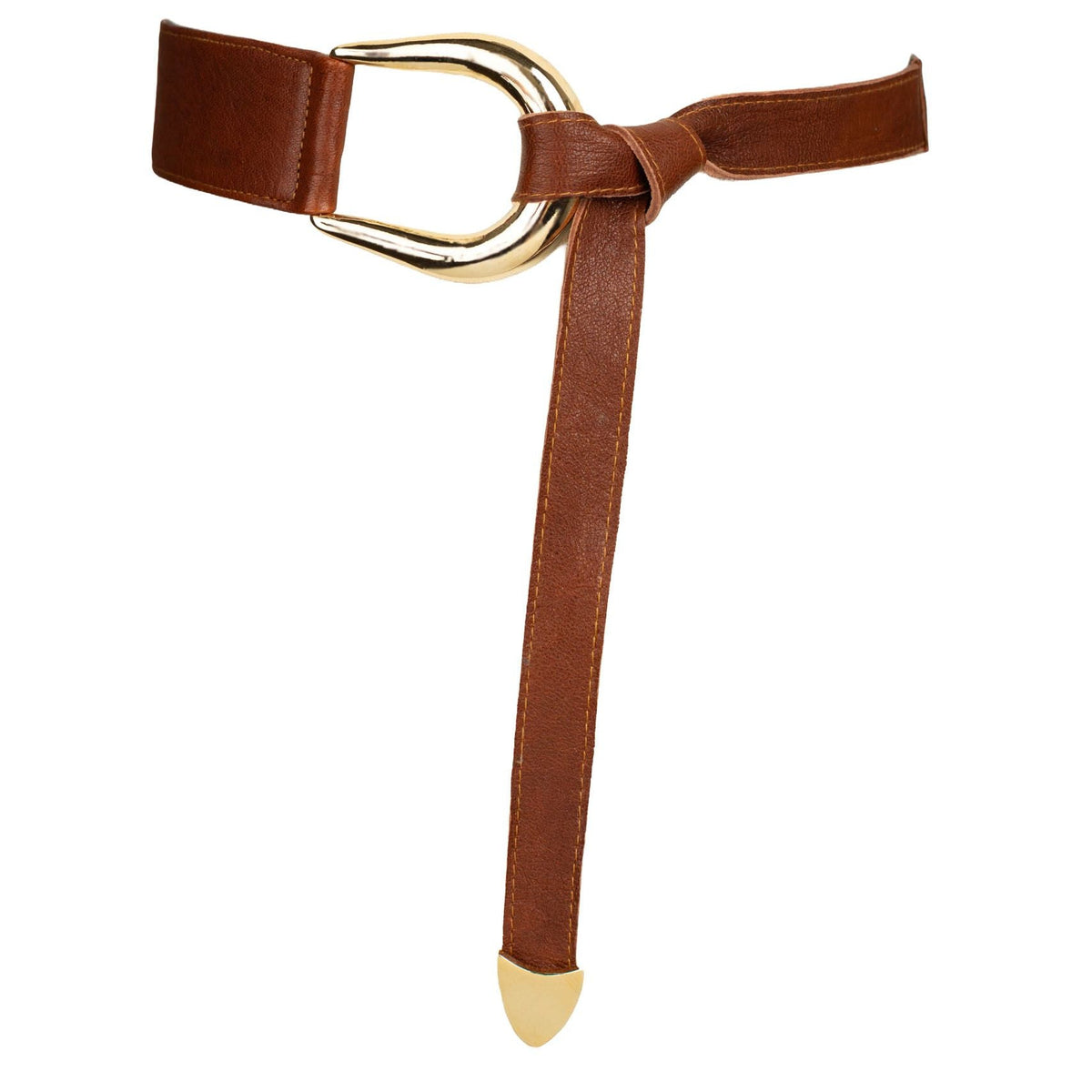 Sheila Knot Leather Belt