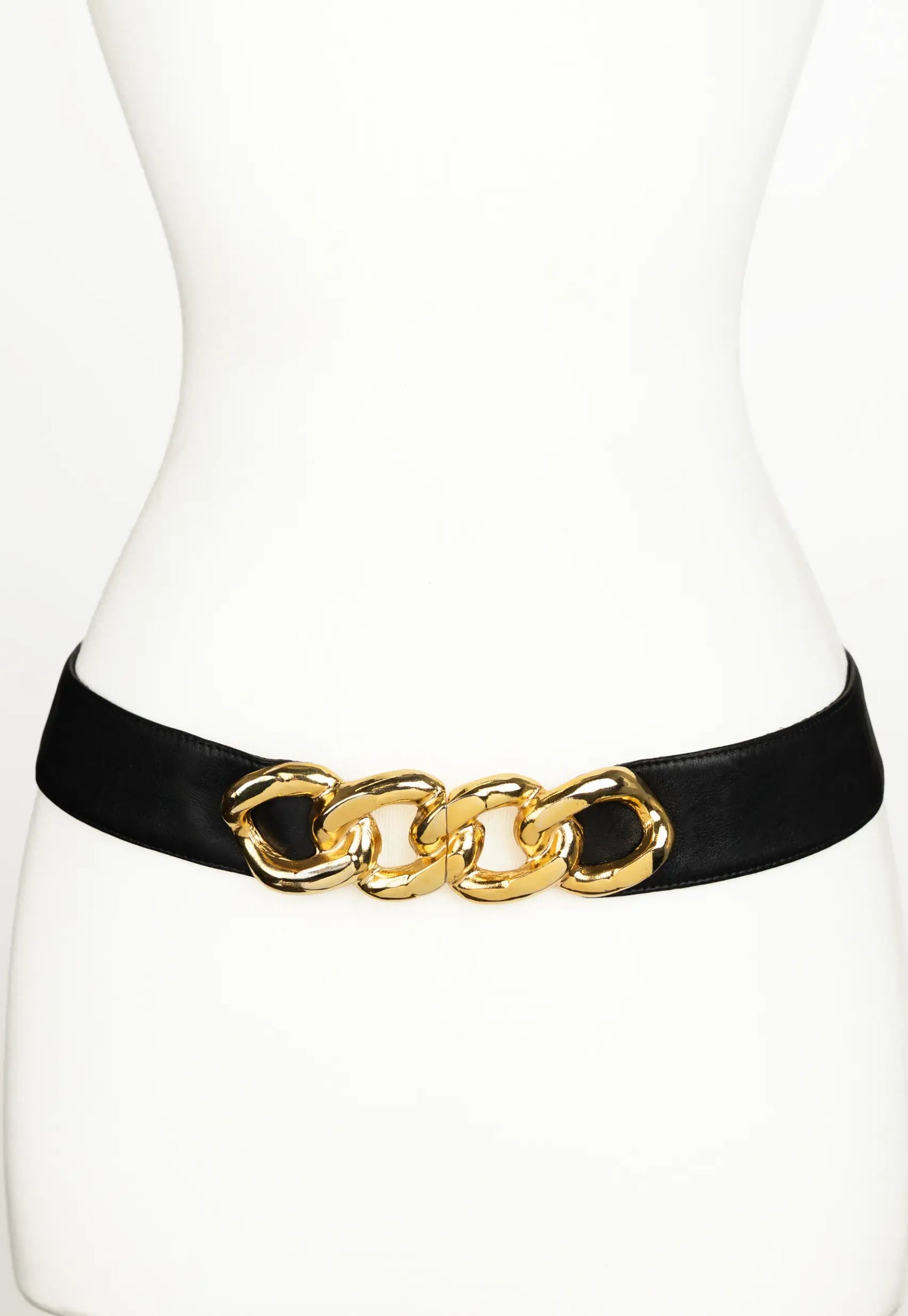Jaclyn Chain Leather Belt