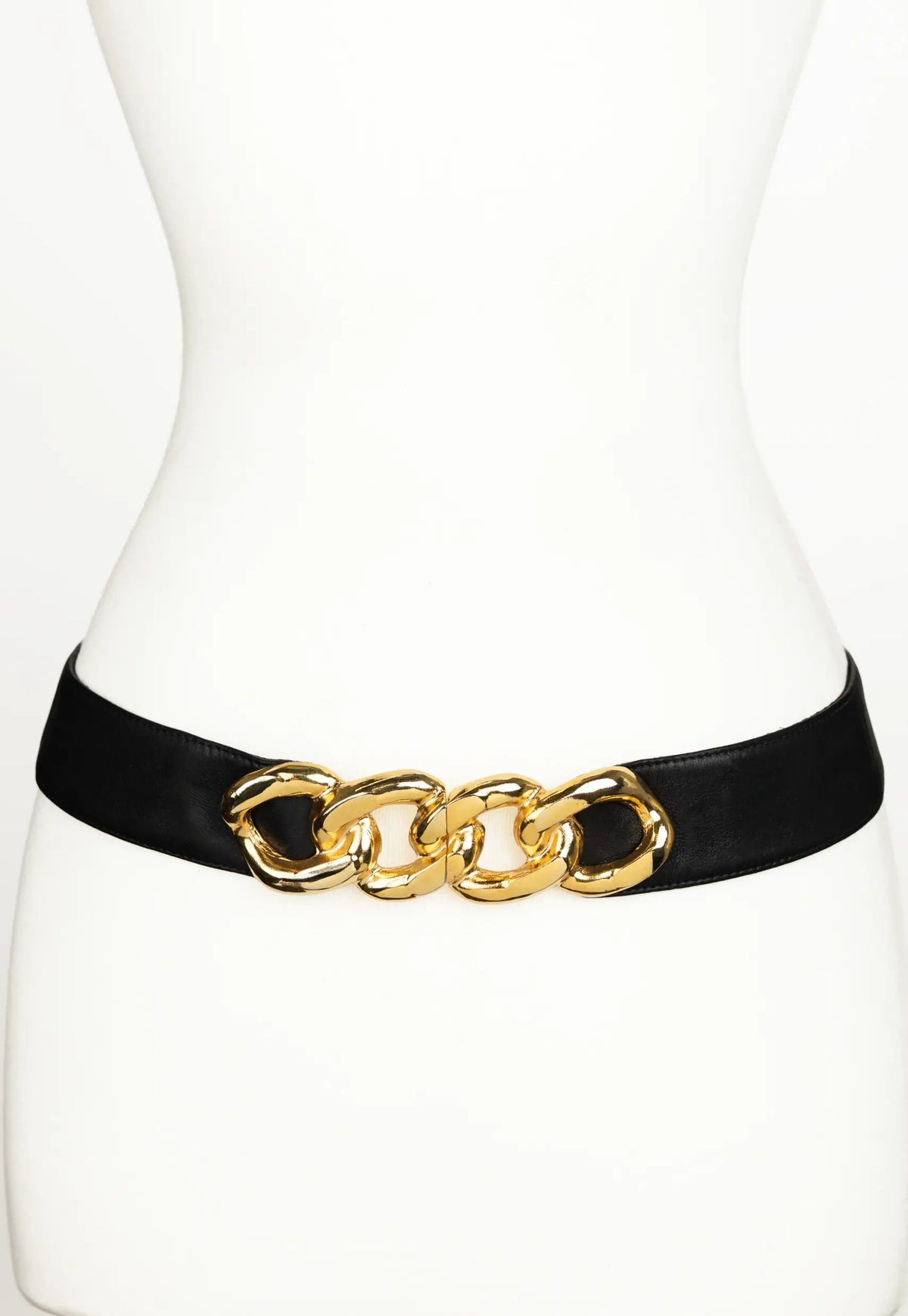Jaclyn Chain Leather Belt