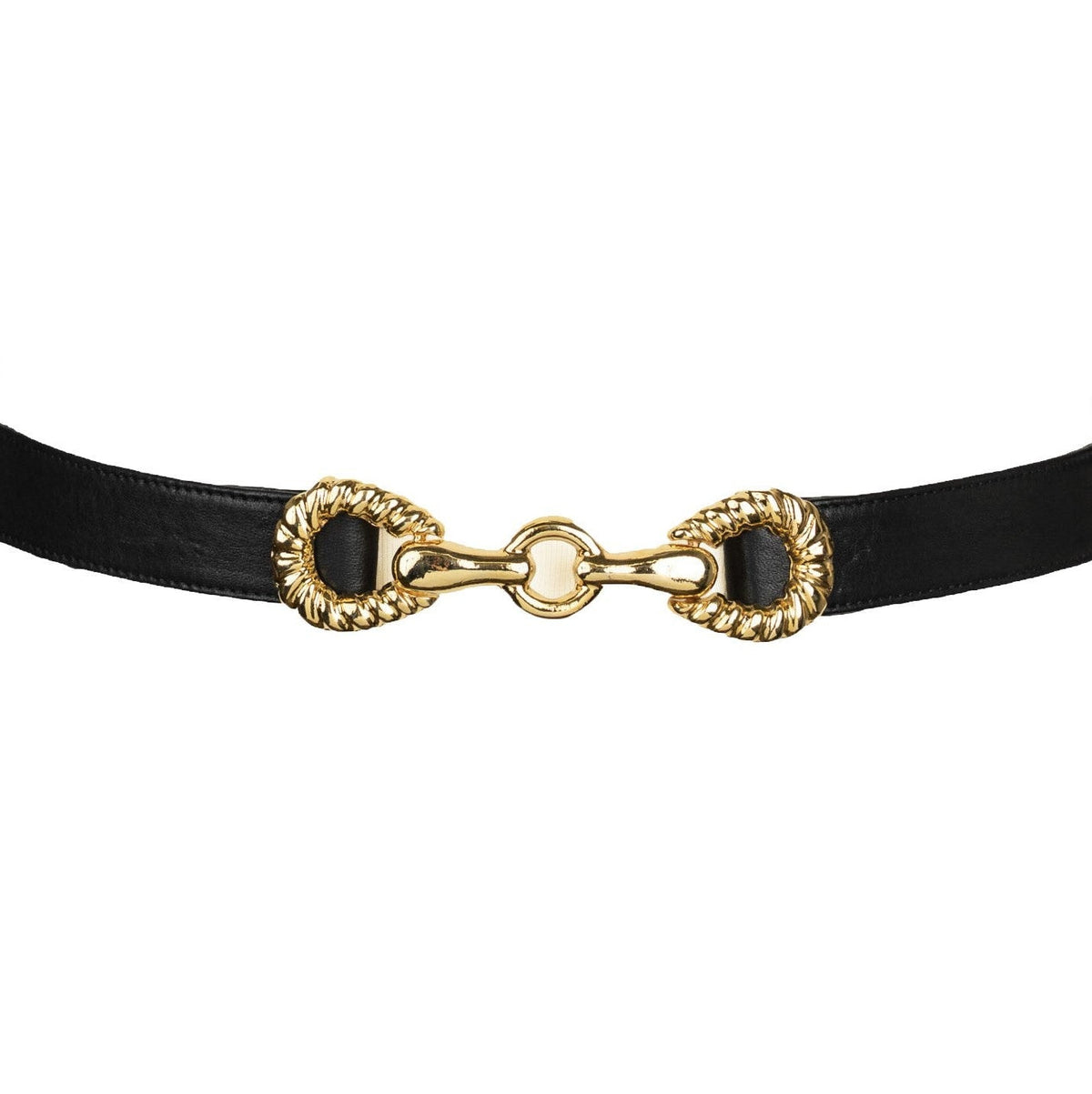 Rider Circle Buckle leather Belt