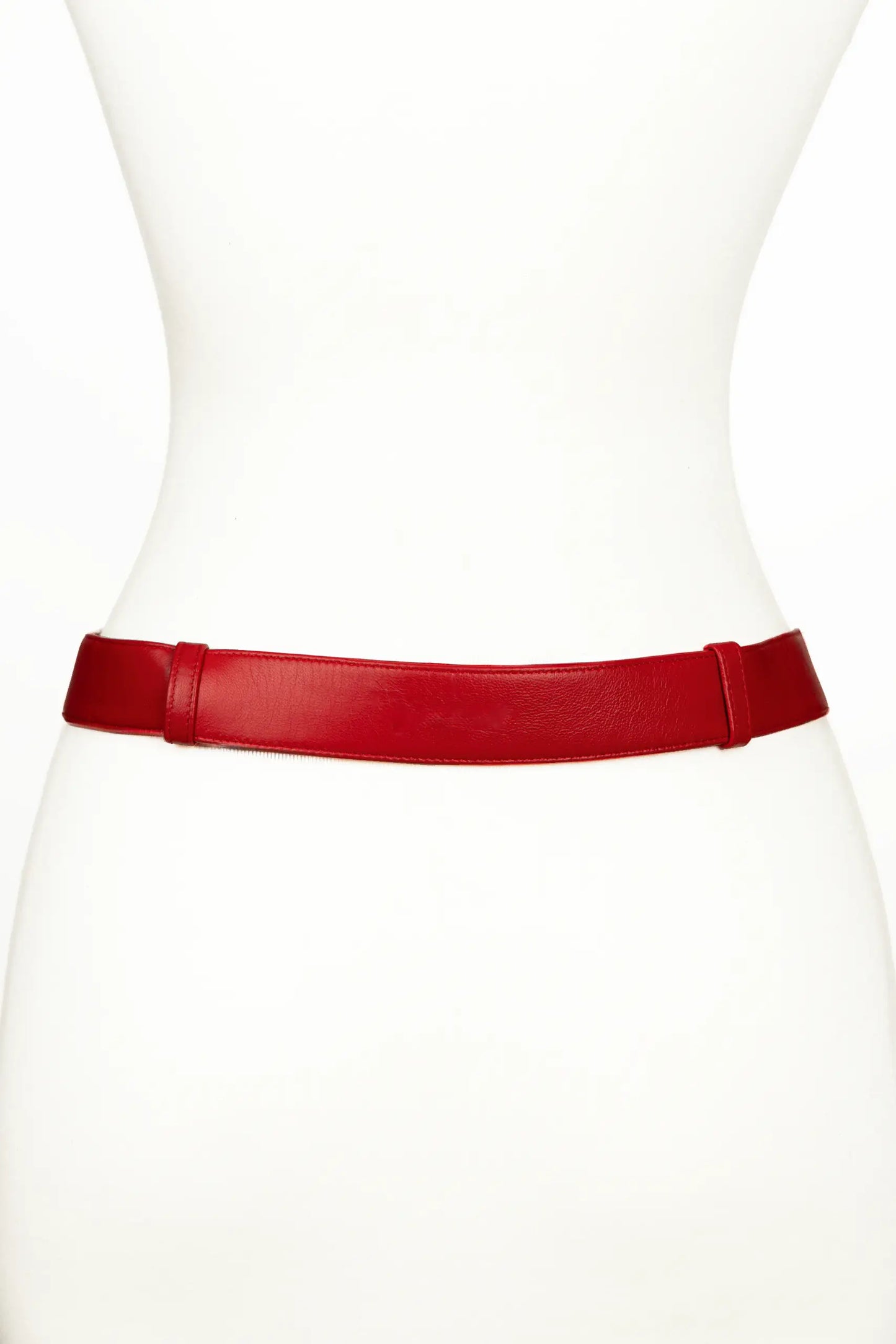 Viper D link Buckle Leather Belt