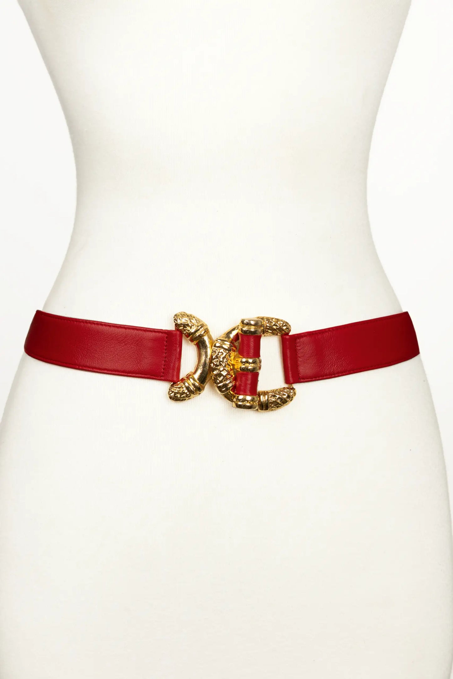 Viper D link Buckle Leather Belt
