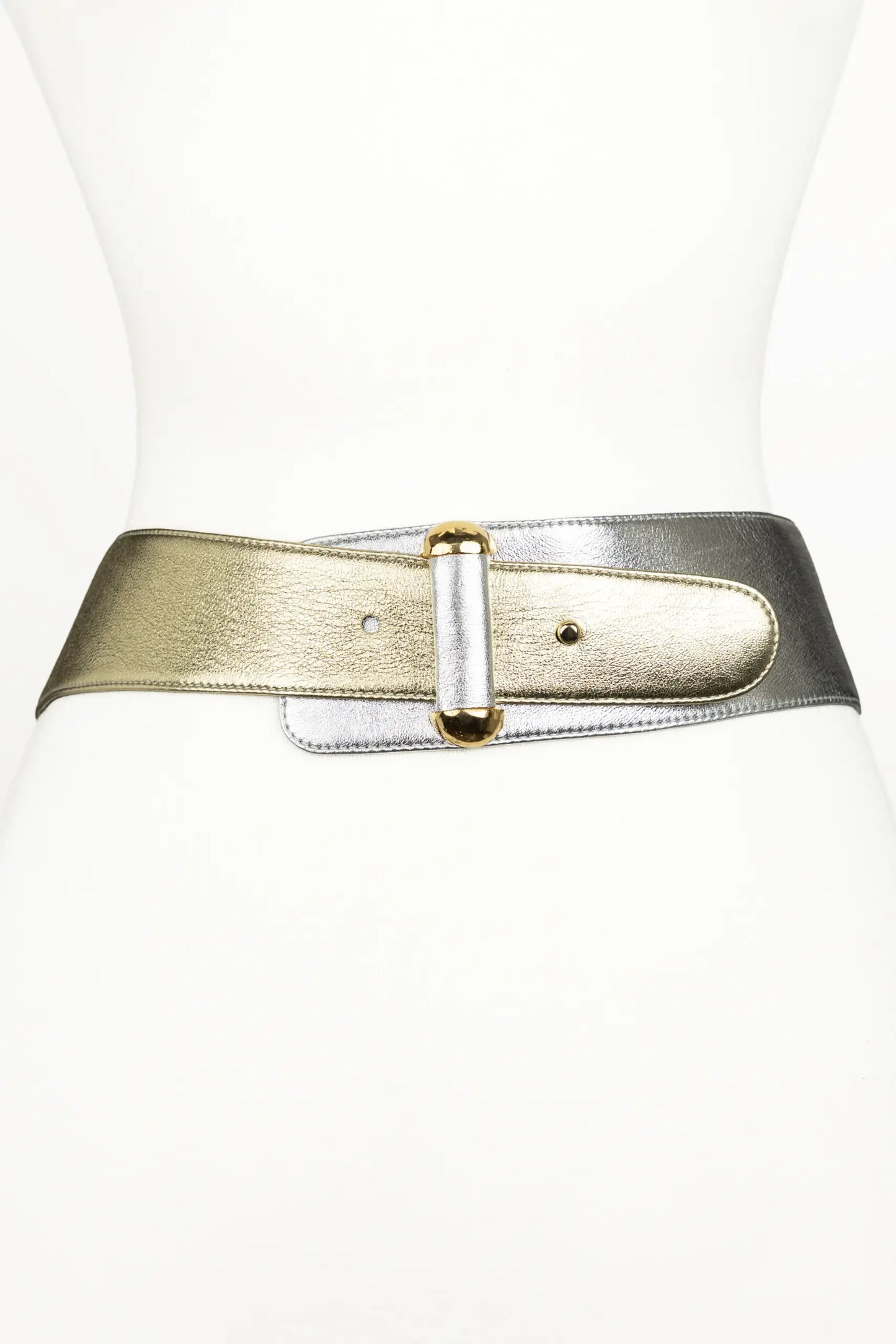 Vixen Color Block Leather Belt